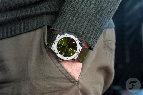 Hublot Classic Fusion Green Hublot Classic Fusion Green 45mm